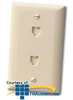 Suttle Voice Duplex, 6P 6C Screw Terminal with Trap Door - 2-2004 - TelephoneStuff.com