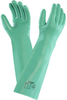 Ansell Sol-Vex 37-185 Green 9 to 9.5 Nitrile Unsupported Chemical-Resistant Gloves - 18 in Length - 076490-17300 - 076490-17300 - R. S. Hughes Company, Inc.
