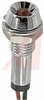 Indicator,Pnl-Mnt;LED, Front Panel Mount, T-1, Red, 28 Volt, 6 Inch Wire Leads - 70015607 - Allied Electronics, Inc.