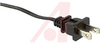 POWER CORD, 9FT, 18AWG, 2 CONDUCTOR, SPT-1 TYPE - 70133273 - Allied Electronics, Inc.
