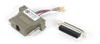 DB25 Colored Modular Adapter (Unassembled) Male to RJ-45, 10-Wire, Gray - FA1011 - Visual Sound, Inc.