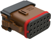 Automotive Housing, Plug, 18Pos, 13A; Product Range Amphenol Sine/tuchel - 80AH9030 - Newark, An Avnet Company