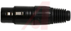 Connector; XLR; Die-Cast Zinc Alloy (Body); Gold-Plated Brass; 2.72 in. - 70197177 - Allied Electronics, Inc.