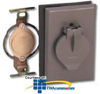 Suttle Flush Mount Outdoor 4-Conductor Jack without Outlet.. -- 16152L8-4
