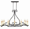 61819-42 Island/Pool Table-Pillar Candle - 788399 - Capital Lighting, Inc.