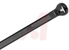 Cable Ties, Weather Resistant Polypropylene, Black, 7.31 in. (30 lb weight hold) - 70092473 - Allied Electronics, Inc.