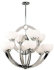 Large Chandeliers-Glass Shade - 85652 - Light Center (The)