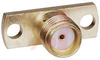 connector,rf coaxial,sma 2-hole flange mount jack recept,flush dielectric -- 70090265