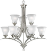 P4329-09 Mid. Chandeliers-Glass Up - 709218 - Capital Lighting, Inc.