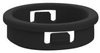 Grommet, Nylon 6, 0.875, Black; Grommet Type Essentra Components - 66AJ5119 - Newark, An Avnet Company