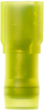 Male Disconnect, 6.35Mm, 12-10Awg, Yel; Product Range 3M - 82H1231 - Newark, An Avnet Company