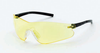 Blade yellow anti-fog lens, black temple -- 3025AF - Image