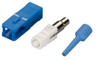 Fiber Optic Connector, Ceramic Ferrule, SC Single-Mode Simplex, 126-&mu;m/0.9-mm - FOT206 - Visual Sound, Inc.