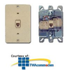 Allen Tel Wall Phone Jack - 110 Termination -- AT630BBC