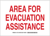 Fire Safety Sign - 127135 - Brady Corporation
