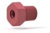 NPT Adapter Body PEEK 1/8 NPT Male x 1/4-28 Female - U-510-01 - IDEX Health & Science