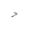 Quarter-Turn Cam Latch, Key Locking  L-handle, Spring-return Actuator, Not Sealed, Zinc Alloy, Chrome Plated, Bright - E5-9-712-TR0-13 - Southco