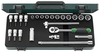 45/49/19/5 - Socket set 3/8