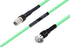 Temperature Conditioned TNC Male to TNC Male Right Angle Low Loss Cable 200 cm Length Using PE-P300LL Coax - PE3M0239-200CM - Pasternack