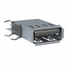 USB - A USB 2.0 Receptacle Connector 4 Position Through Hole, Right Angle, Vertical -- 680-USB-A-S-F-B-VU - Image