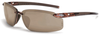ES5 HD brown flash mirror lens, crystal brown frame - 29117 - Crossfire By Radians