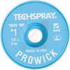 Braid, Desoldering; Pure Rosin; 10 ft.;Flux; lt 0.01% (In Water) - 70207140 - Allied Electronics, Inc.