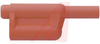 Plug; Banana Plug; 20 A; Red; Nickel Plated Brass; 1000; 55 degC; Lucel; 2.32 i - 70197109 - Allied Electronics, Inc.