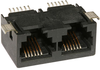 Modular Conn, R/a Jack, 8P8C, 2Gang, Smt Rohs Compliant Molex - 26AK4256 - Newark, An Avnet Company