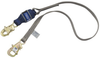 DBI-SALA Force2 Grey Shock-Absorbing Lanyard - 6 ft Length - 840779-09795 -- 840779-09795