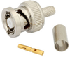Reverse Polarity BNC Male (Plug) Connector for RG55, RG141, RG142, RG223, RG400 Cable, Crimp/Solder - FMCN1575 - Fairview Microwave Inc.
