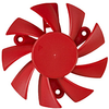 0.96 Watt (W) Power PLA08015B-F Series Type F Frameless Fan -- PLA08015B12L-F - Image