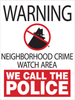 Brady B-959 Aluminum Rectangle White Stop Signs, Traffic Control Signs & Banners Sign - TEXT: NEIGHBORHOOD - 115504 - 754473-18498 - R. S. Hughes Company, Inc.