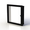In-Wall Cavity Rack Cabinet 12U Black; Rack U Height Penn Elcom - 31AC4009 - Newark, An Avnet Company