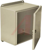 Enclosure; Steel; 10 in.; 10 in.; 6 in.; UL Listed, CSA Certified, IEC - 70166765 - Allied Electronics, Inc.