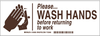 Restroom Sign - 124635 - Brady Corporation