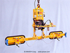 Two Pad Electric Powered Vacuum Lifter with Powered Tilt and Fixed Foam Pads - ET100M2-86FP-SP - ANVER Corporation