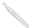 Excelta Three Star Cutting Tweezers 15A-RW-S - Stainless Steel Angulated Round Tip - 4 1/2 in Length - EXCELTA 15A-RW-S - R. S. Hughes Company, Inc.