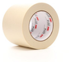 3M 2214 Tan Masking/Painter's Tape - 96 mm Width x 55 m Length - 48119 - 021200-48119 - R. S. Hughes Company, Inc.