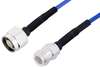 N Male to N Female LSZH Jacketed Low PIM Cable 200 cm Length Using SR402FLJ Low PIM Coax with HeatShrink, RoHS - PE3C2001-200CM - Pasternack