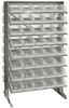 2 Side Sloped Rack, 16Shelves, 80Bin/clr; Shelving Unit Type Quantum Storage - 42AC5607 - Newark, An Avnet Company