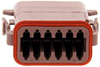 Rectangular Connectors, Heavy Duty - DT Series - DT06-12SD - LADD Distribution