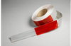 3M Diamond Grade 963 Red / White Reflective Conspicuity Tape - 2 in Width x 50 yd Length - 0.01 to 0.014 in Thick - 22497 - 051141-22497 - R. S. Hughes Company, Inc.