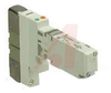 SOLENOID VALVE, 5 PORT, BASE MOUNT, SINGLE, 24VDC, RUBBER SEAL -- 70072060