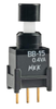 Process Sealed Subminiature Antistatic Pushbutton - BB15AP-FA - NKK Switches