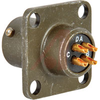 connector,metal circ,class e,box mount recept,size 8,4 #20 solder pin contact - 70052496 - Allied Electronics, Inc.