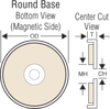 Round Base Magnets - Image