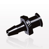 Female Luer Lock to Barb, Black - LF4131 - Qosina Corp.