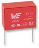 Film Capacitor, Wcap-Ftx2 Series, 0.47 F, 10%, Pp (Polypropylene), 275 Vac Rohs Compliant Wurth Elektronik - 31Y6557 - Newark, An Avnet Company