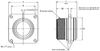 M5015 III circular connector - MS3452L14S-7SZ - Powell Electronics, Inc.