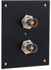 2 JACK PANEL INSERT BULKHEAD REAR MOUNT TRB 2 LUG NON ISOLATED - REF00156 - MilesTek Corporation